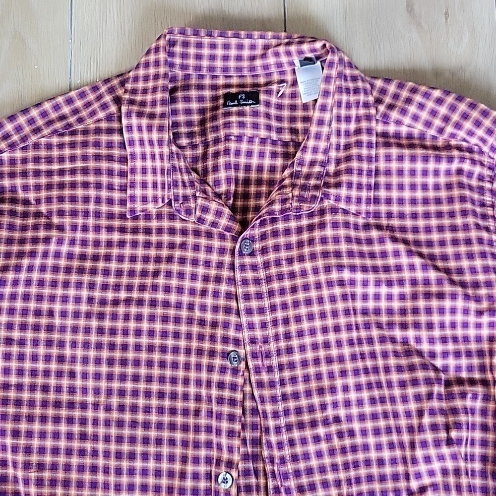 Paul SMITH Plaid Long Sleeve Shirt L